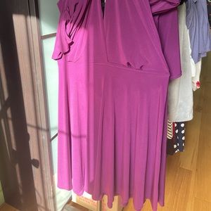 Above the knee infinity dress